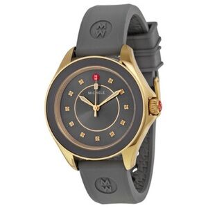 Michele Gold and Gray Women's Watch MWW27A000001